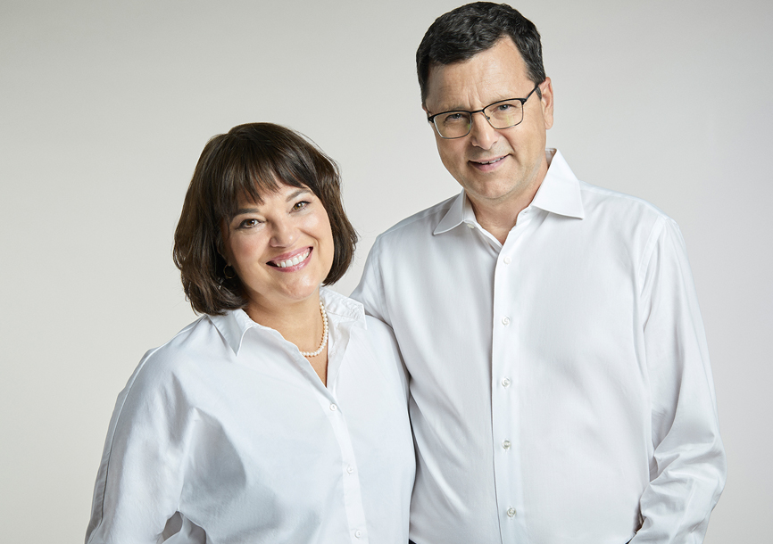 Denis Lévesque et Pascale Wilhelmy