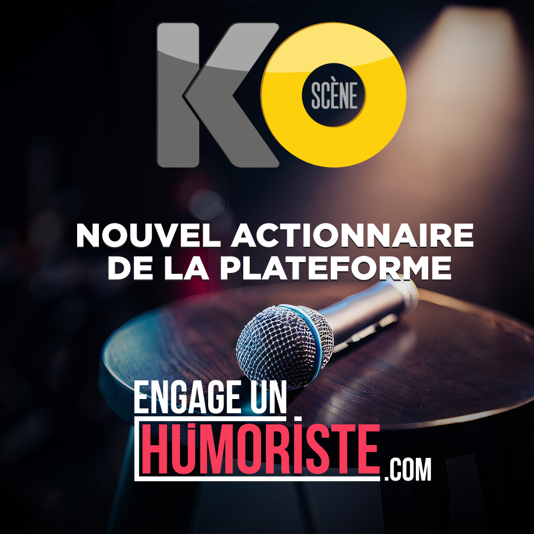 KOScène est le nouvel actionnaire de la plateforme engageunhumoriste.com