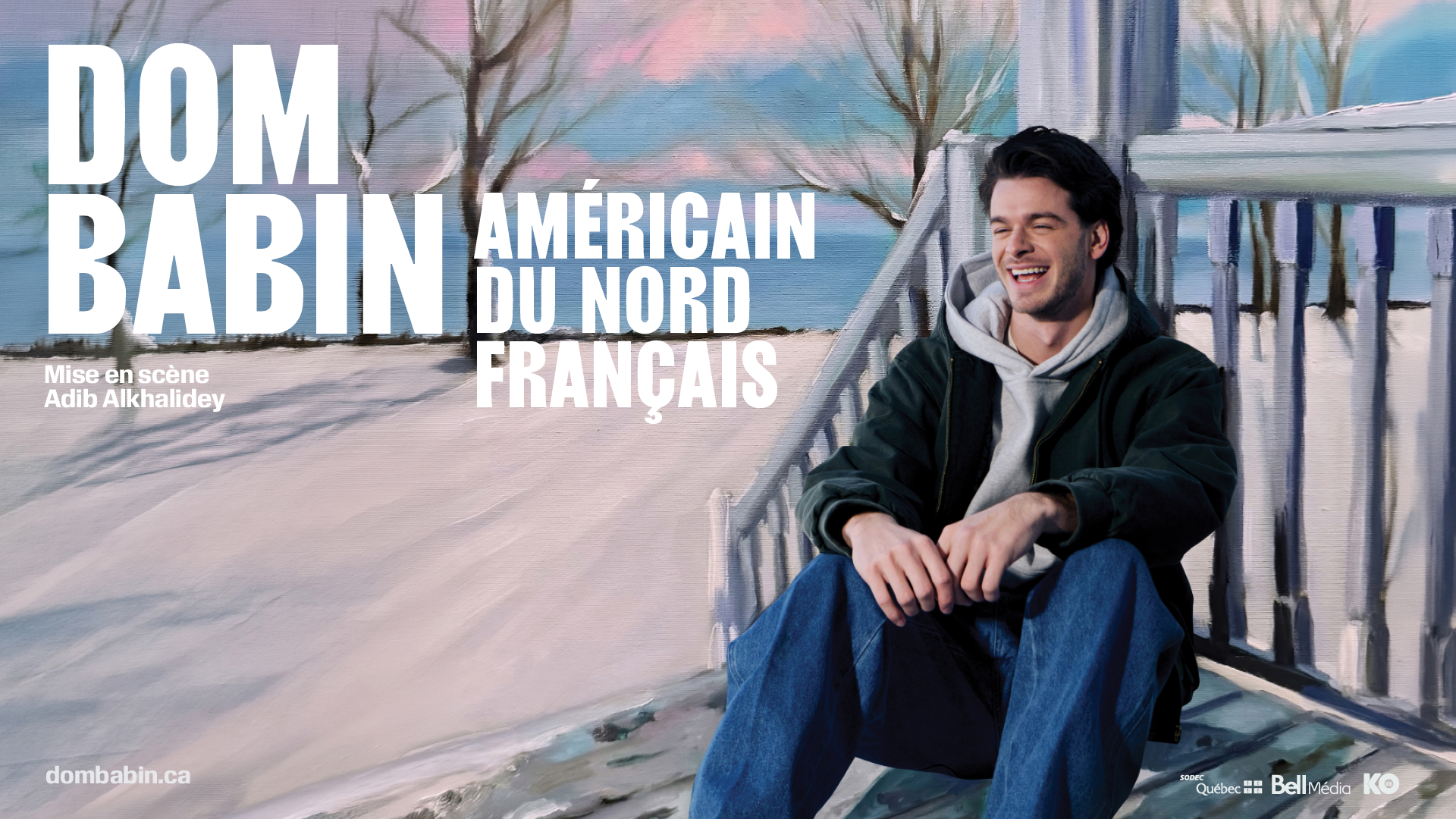 AMÉRICAIN DU NORD FRANÇAIS | Premier one-man-show de Dom Babin